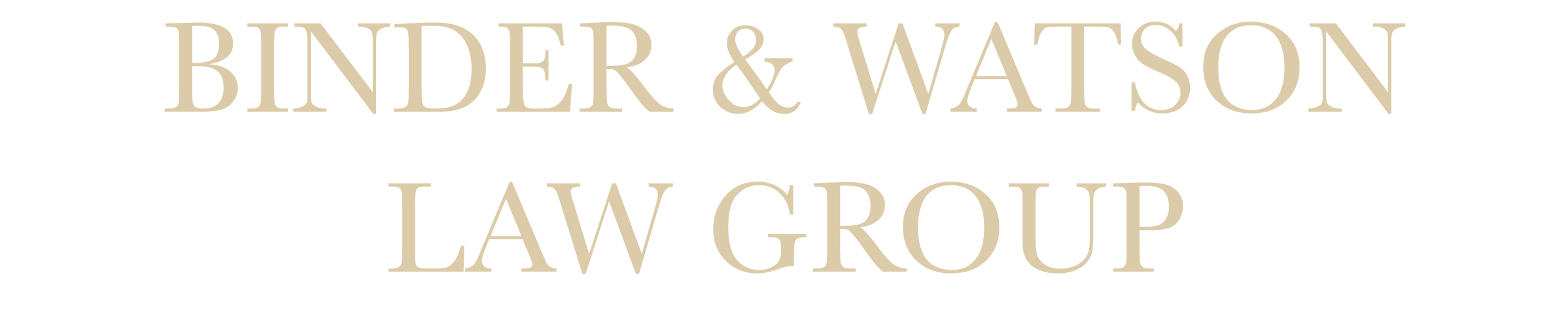 Binder & Watson Law Group, LLP